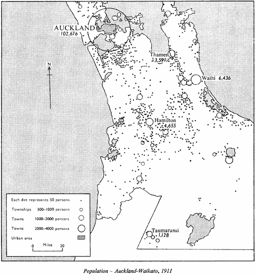 Population–Auckland-Waikato, 1911