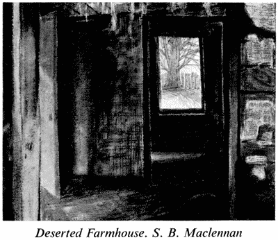 'Deserted Farmhouse', S. B. Maclennan