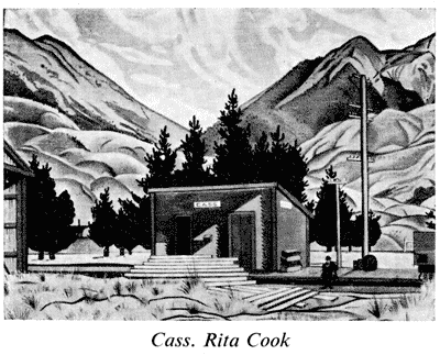 Country station, 'Cass', Rita Cook