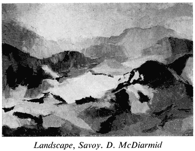 'Landscape, Savoy', D. McDiarmid