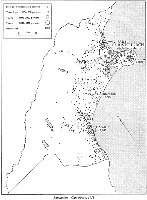 Population – Canterbury, 1911