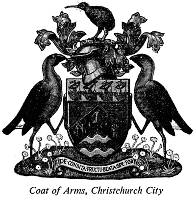 Coat of Arms, Christchurch City