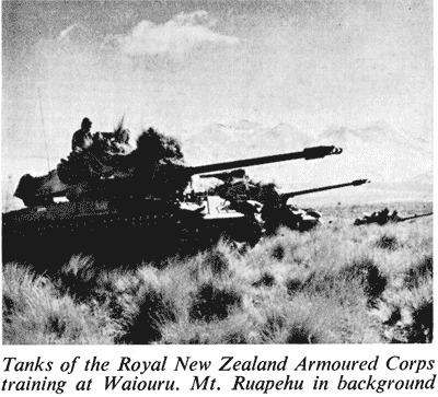 Tanks of the Royal New Zealand Armoured Corps