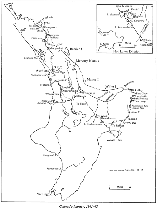 Colenso's journey, 1841–42