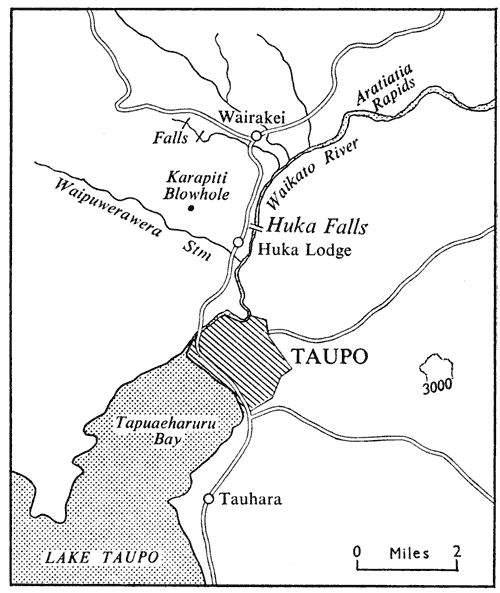 Huka Falls and Aratiatia Rapids