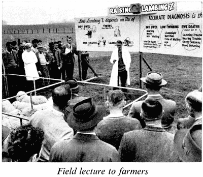A field lecture to farmers