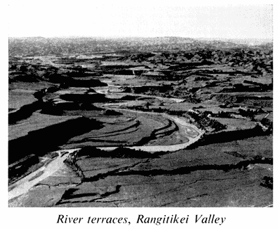 River terraces, Rangitikei Valley