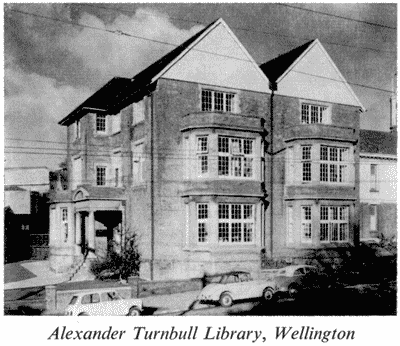Alexander Turnbull Library, Wellington