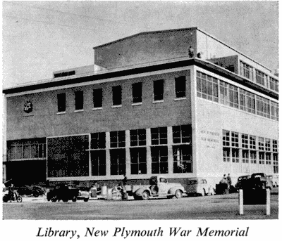 Library, New Plymouth War Memorial