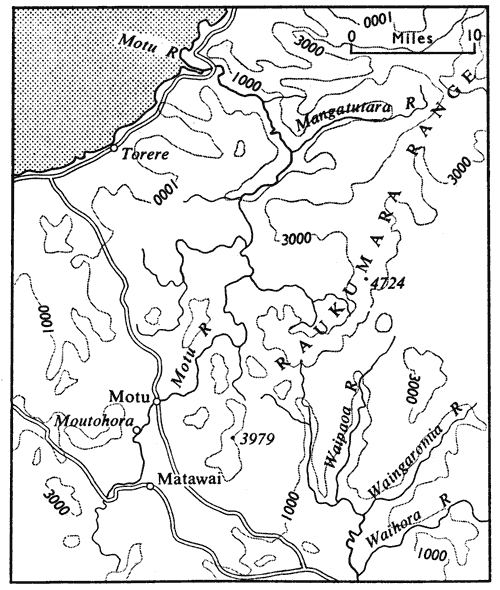 Motu River and district