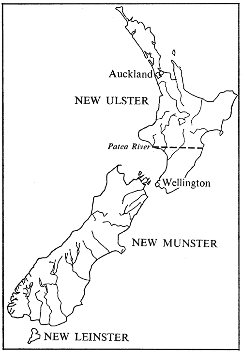 The early province divisions of New Leinster, New Munster and New Ulster