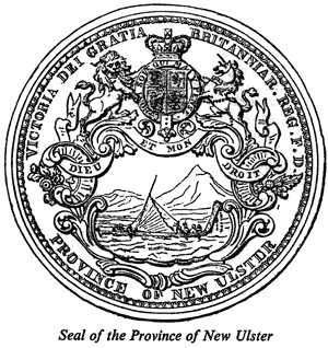 Seal of the Province of New Ulster