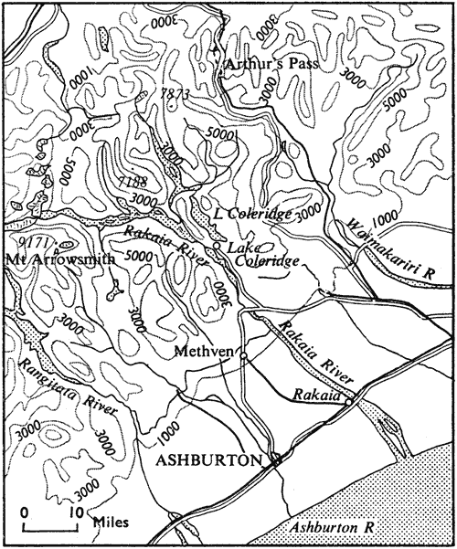 Rakaia River and district