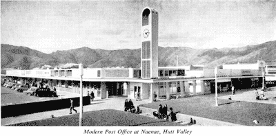Modern Post Office at Naenae, Hutt Valley