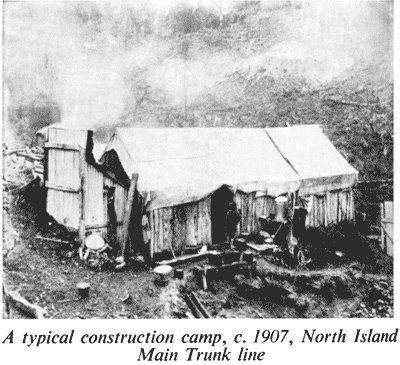 A typical construction camp, c. 1907