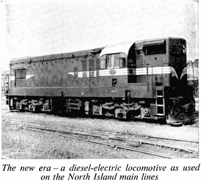 The new era—a diesel-electric locomotive