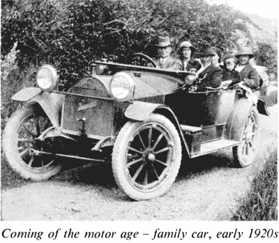 Family car, early 1920s