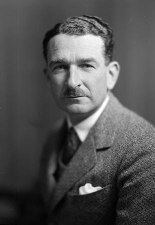 Geoffrey Sylvester Peren, photographed on 2 October 1933
