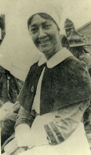 Nurse Ethel Pritchard, photographed while serving with the New Zealand Army Nursing Service during the First World War
