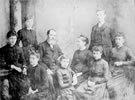 John Benjamin Russell and family, around July 1888.