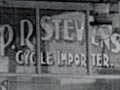 Percy Ronald Stevens's motor and cycle shop, Gisborne, early 1920s