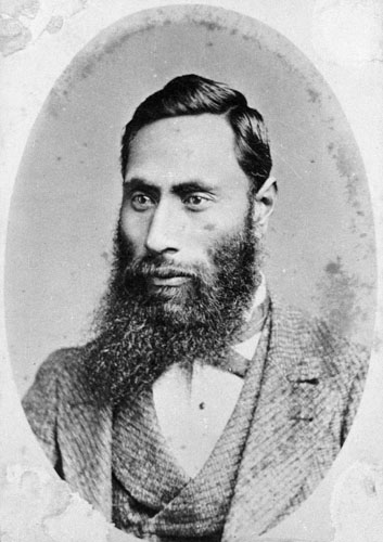 Hōri Kerei Taiaroa, member of the House of Representatives for Southern Māori from 1871