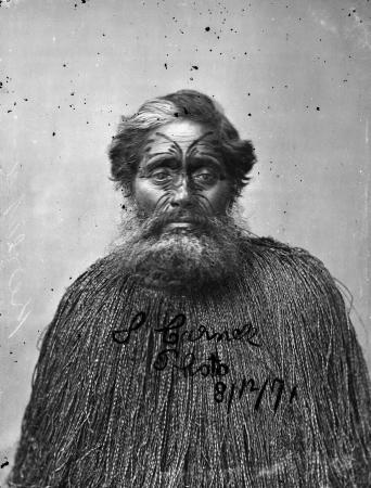 Kereopa Te Rau, photographed at Napier prison on 8 December 1871