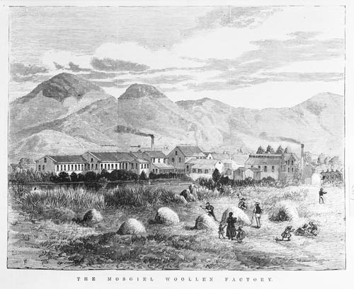 Mosgiel woollen mill, 1875