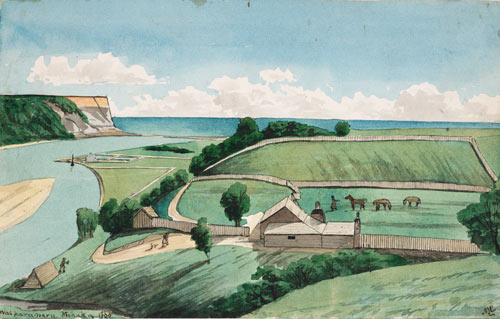European settlement, Mōhaka, 1860