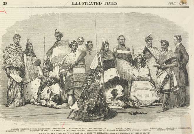 Māori performing group in London