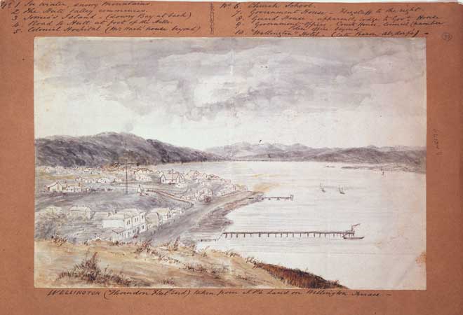 Thorndon, 1850s