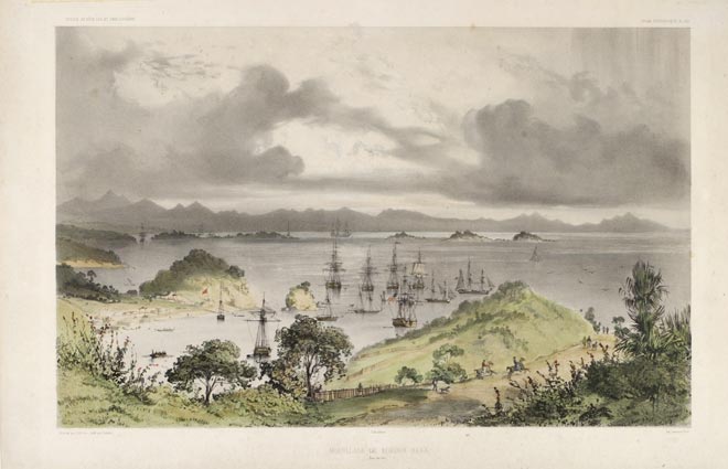 Ships off Kororāreka