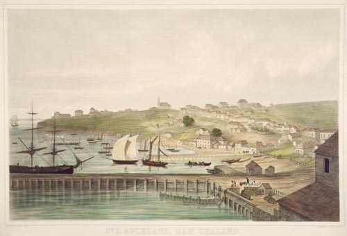 Auckland in the 1850s
