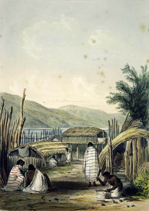 Pipitea pā, 1842