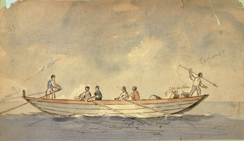 Early 19th-century whaleboat