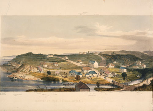 New Plymouth in 1843 