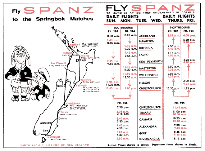 SPANZ advertisement – Aviation – Te Ara Encyclopedia of New Zealand