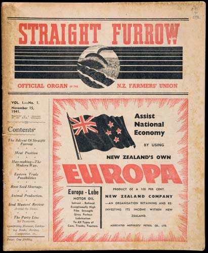 Cover of Straight Furrow 