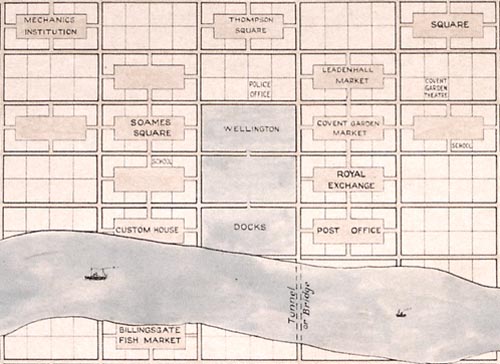 Detail of Wellington plan 