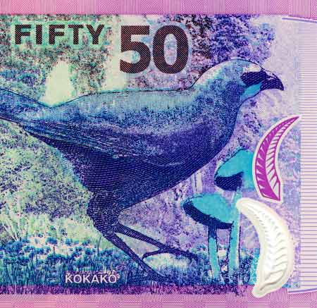 Mushroom on banknote 
