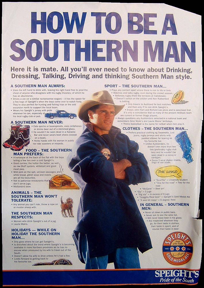 Southern man poster