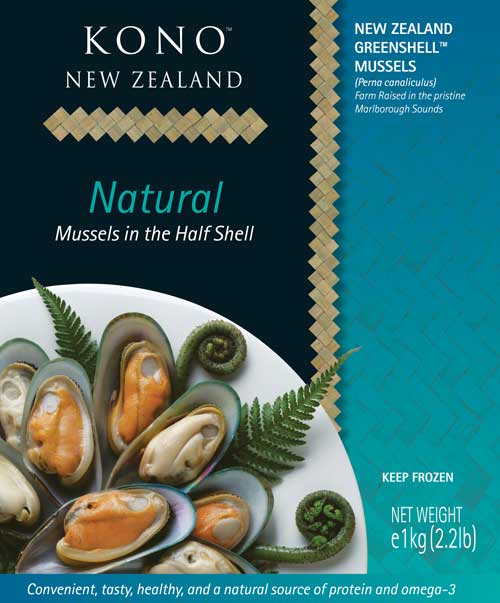 Kono – New Zealand greenshell mussels