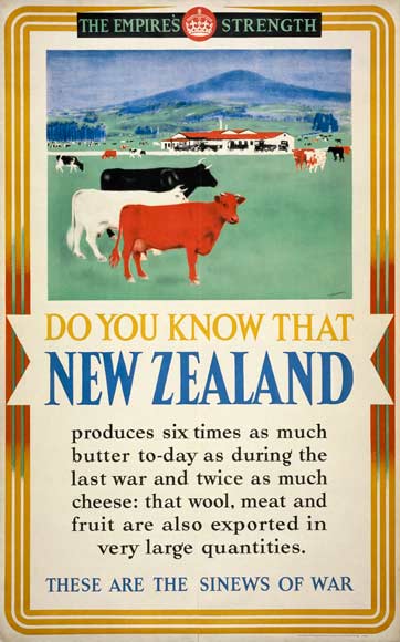 New Zealand agriculture and the war effort
