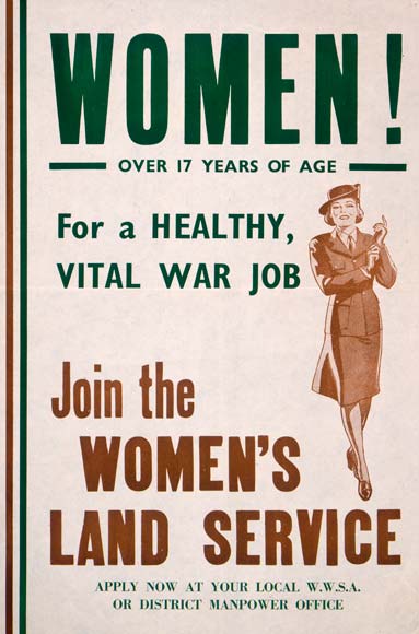 Women’s Land Service poster