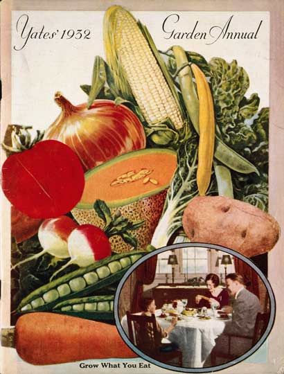 Yates’ 1932 garden annual cover