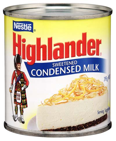 Highlander sweetened condensed milk