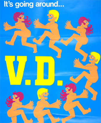 VD prevention poster, 1980s