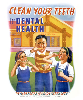Dental health advertisement