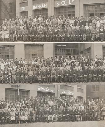 Hannahs shoe-factory staff, Wellington, 1930s