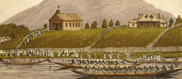 Whāingaroa (Raglan) mission, 1840